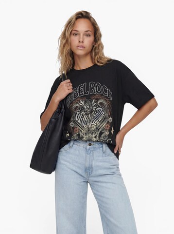 VERO MODA Shirt 'VMLILIE HAILEY' in Black: front