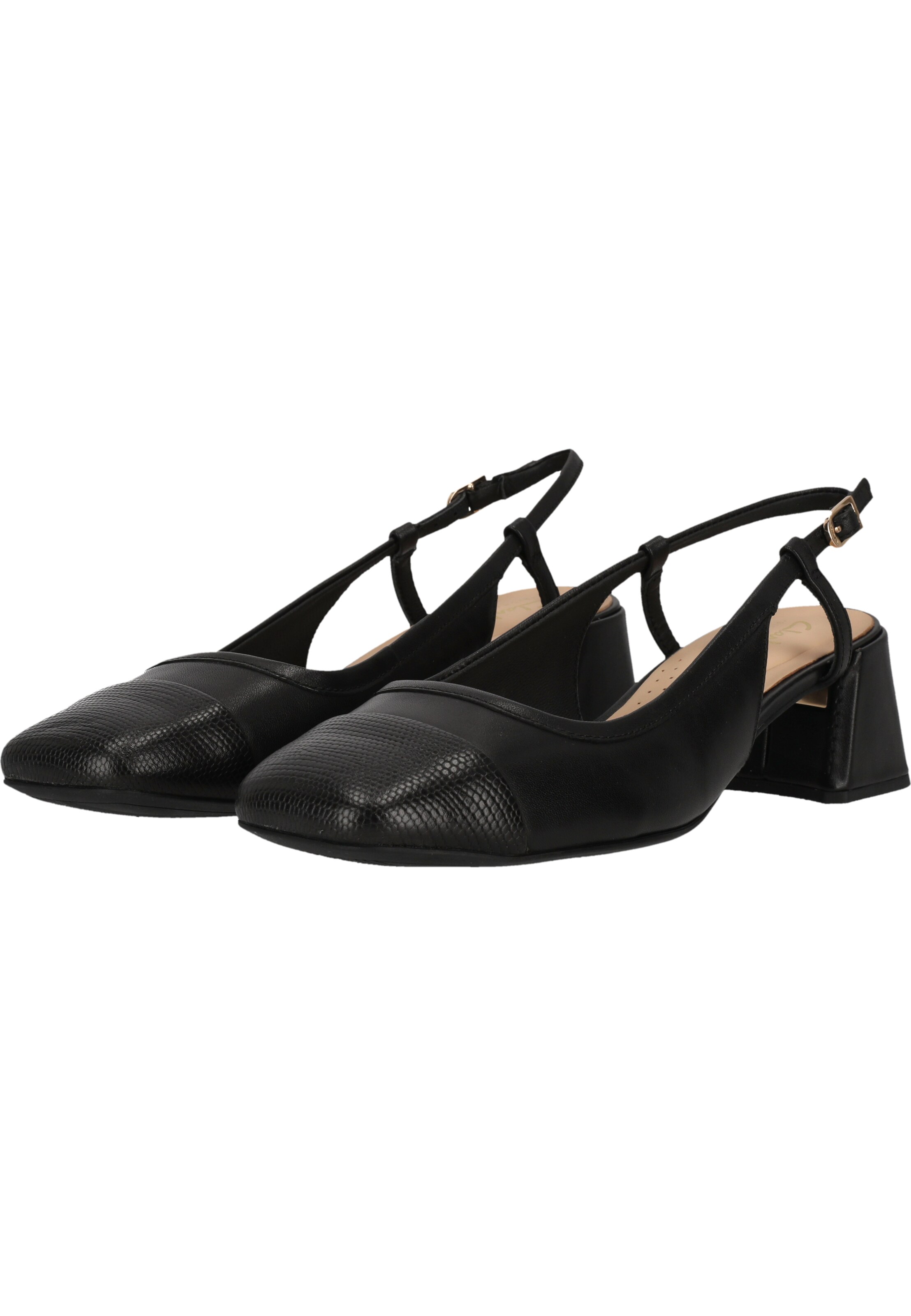 CLARKS Slingpumps 'Nyta45' in Schwarz