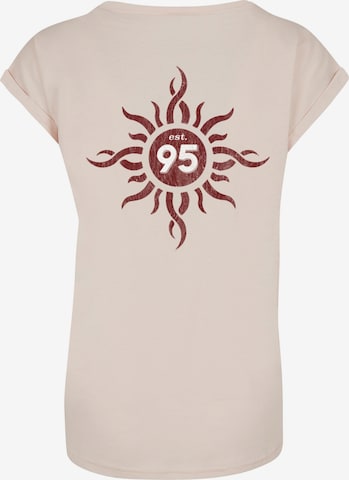 Merchcode Shirt 'Godsmack - Boston Made' in Beige