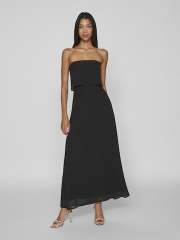 VILA Evening Dress in Black: front