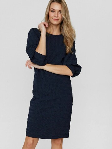 NÜMPH Kleid 'Vilje' in Blau: Vorderseite