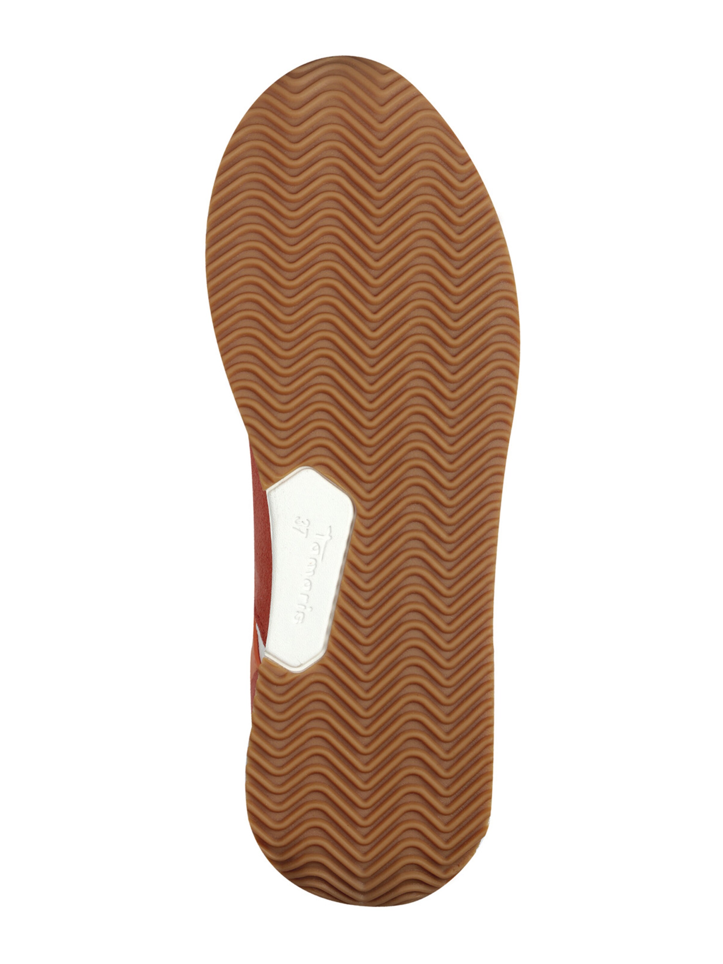 Tamaris Σνίκερ χαμηλό σε πορτοκαλί