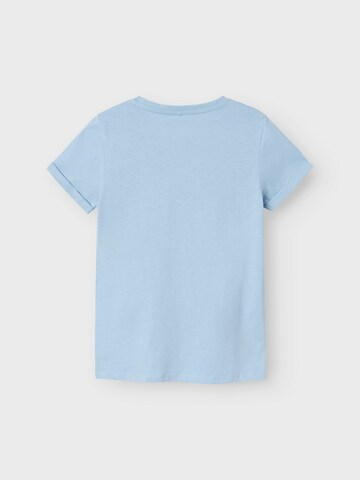 NAME IT T-shirt 'AXINA HAPPY' i blå