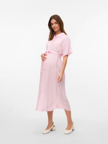 Vero Moda Maternity Blousejurk 'VMMBumpy' in Roze: voorkant