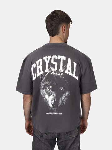 Crystal Paris Shirt 'Nightwolf' in Grijs