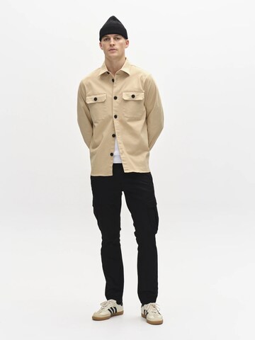 GABBA Slimfit Broek 'Paul' in Zwart