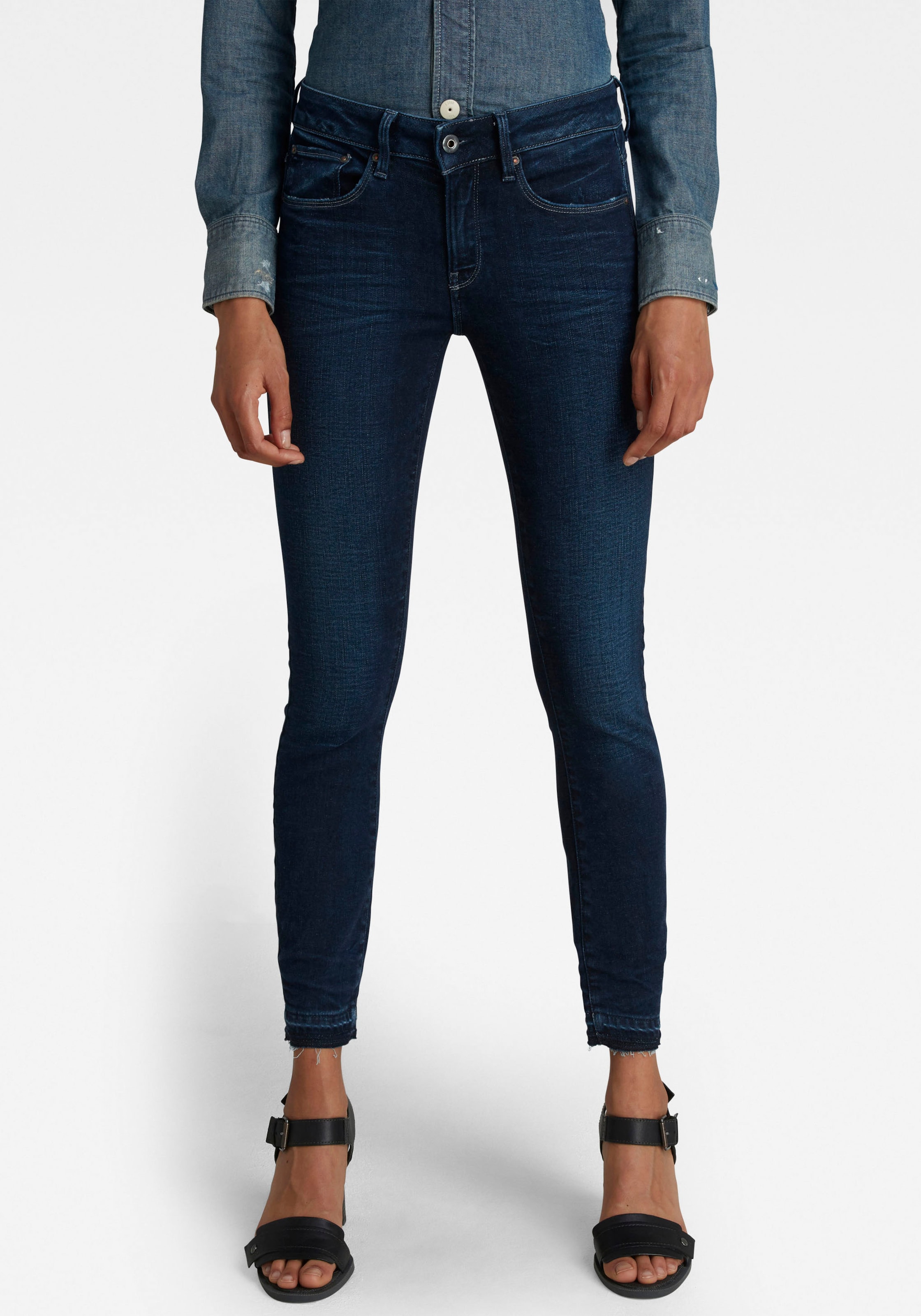 Abbigliamento Donna G-Star RAW Jeans in Blu Scuro 