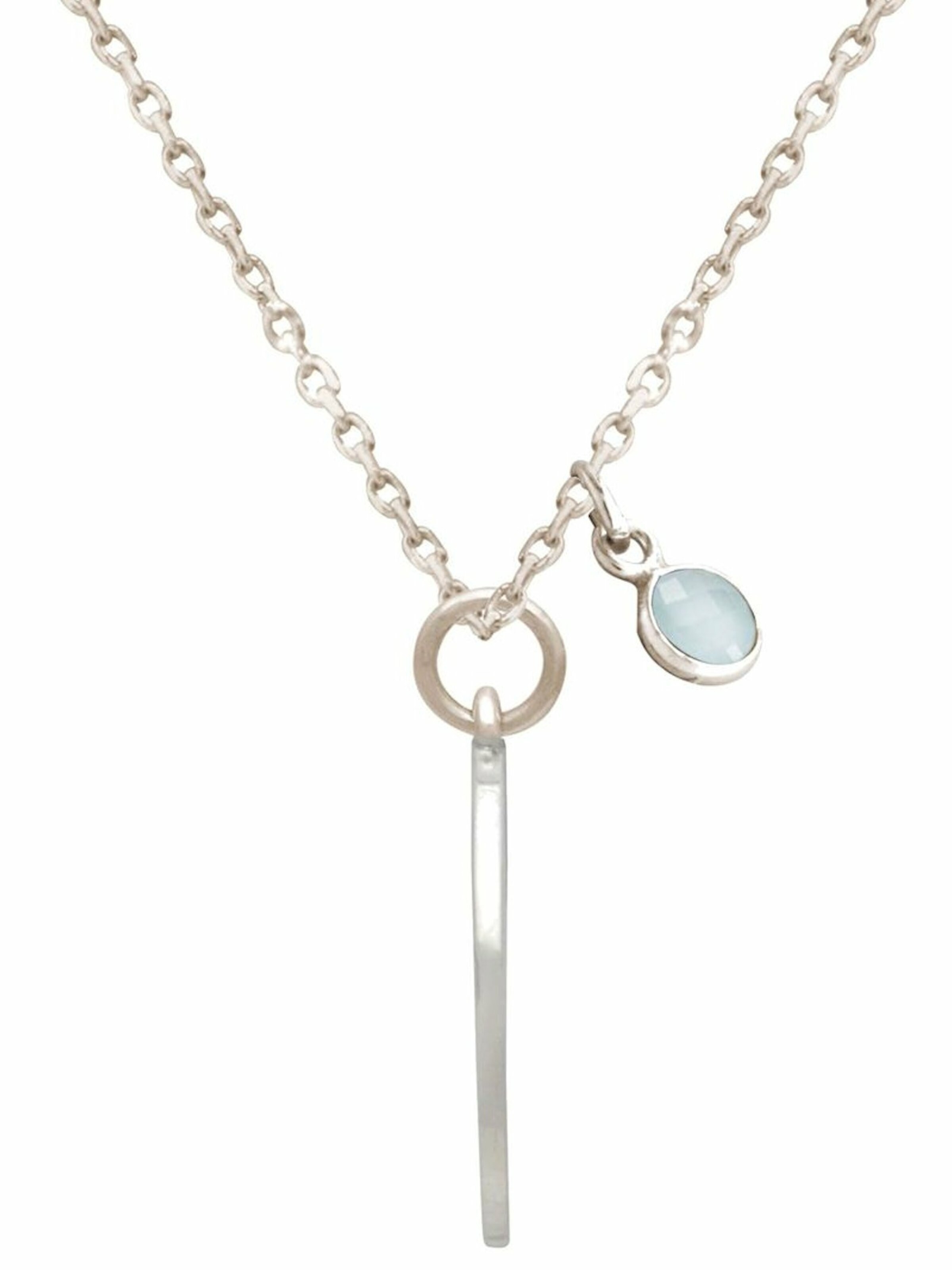 Gemshine Kette  'Never Give Up' in Silber