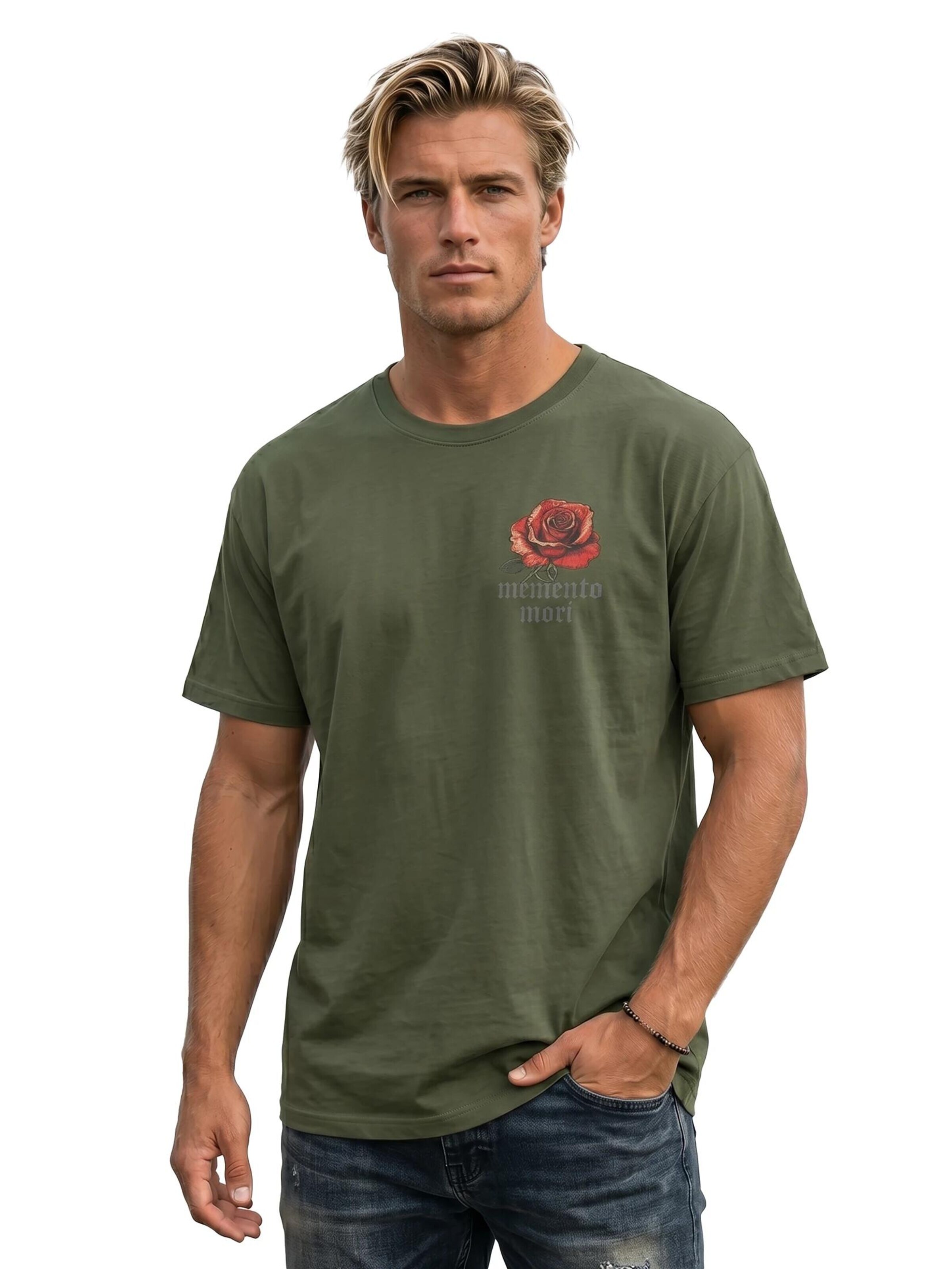 MAKAYA Shirt 'Memento' in Green