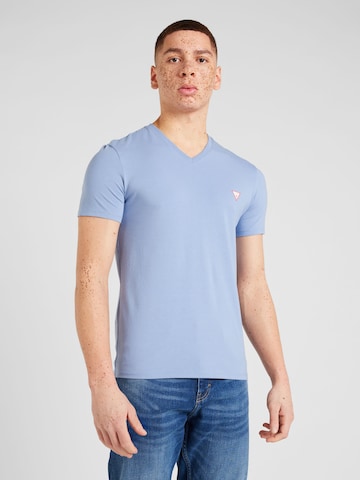 GUESS T-shirt i blå: framsida