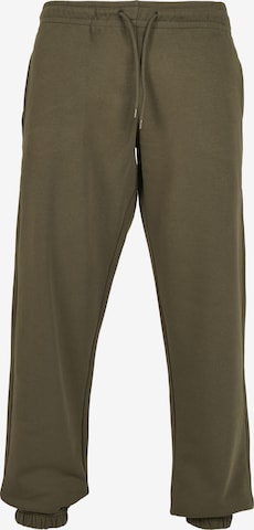 Pantalon Urban Classics en vert : devant