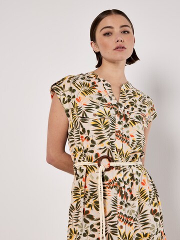 Robe ' ' Apricot en beige