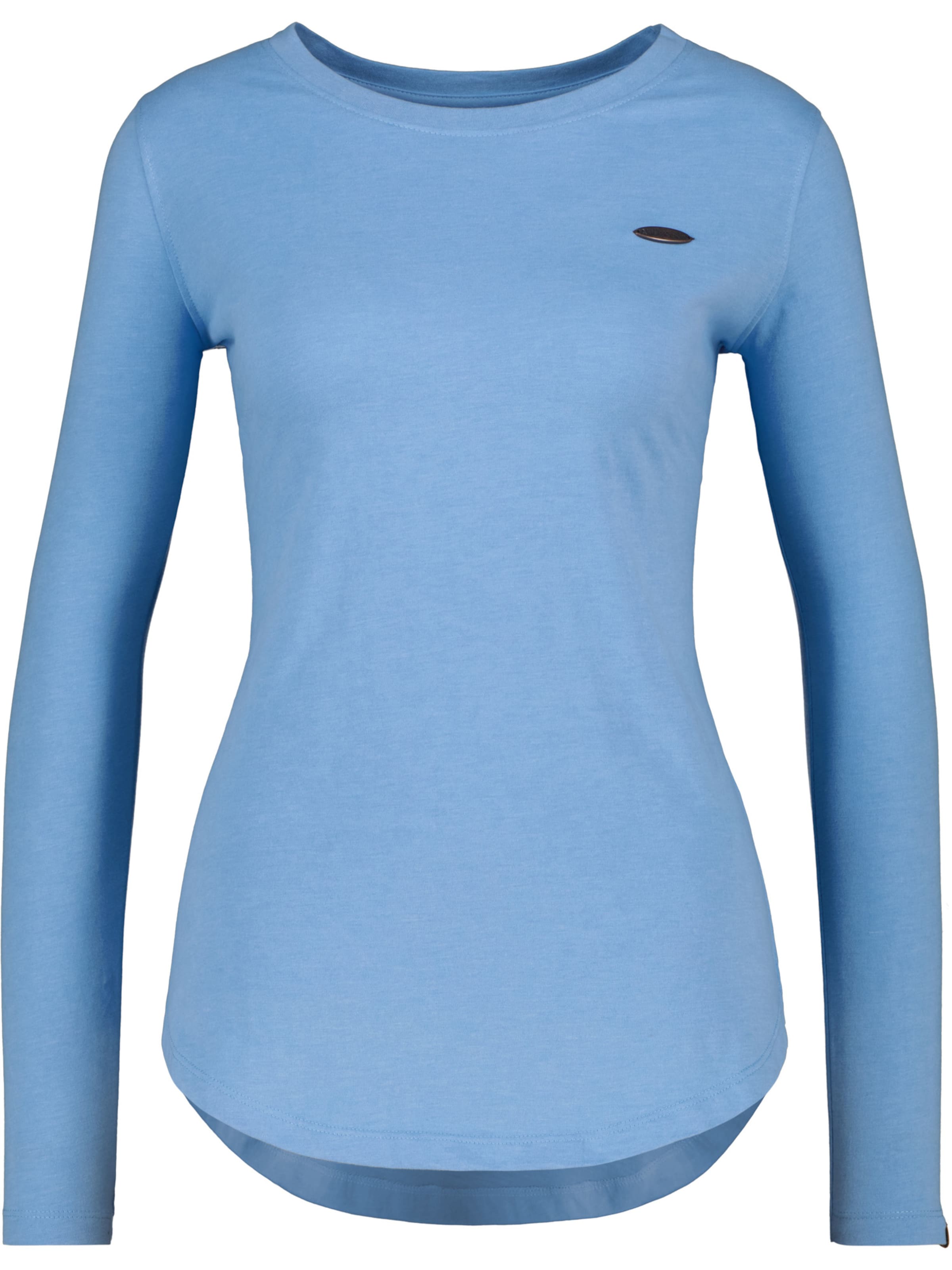 alife & kickin Koszulka 'LeaAK A' w kolorze niebieski: przód