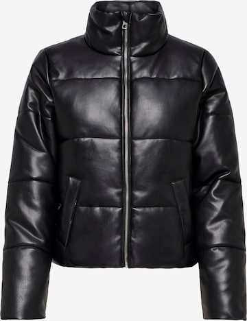 Veste mi-saison 'Trixie Faux' JDY en noir : devant