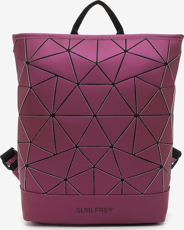 Suri Frey Backpack 'Jessy-Lu' in Purple: front