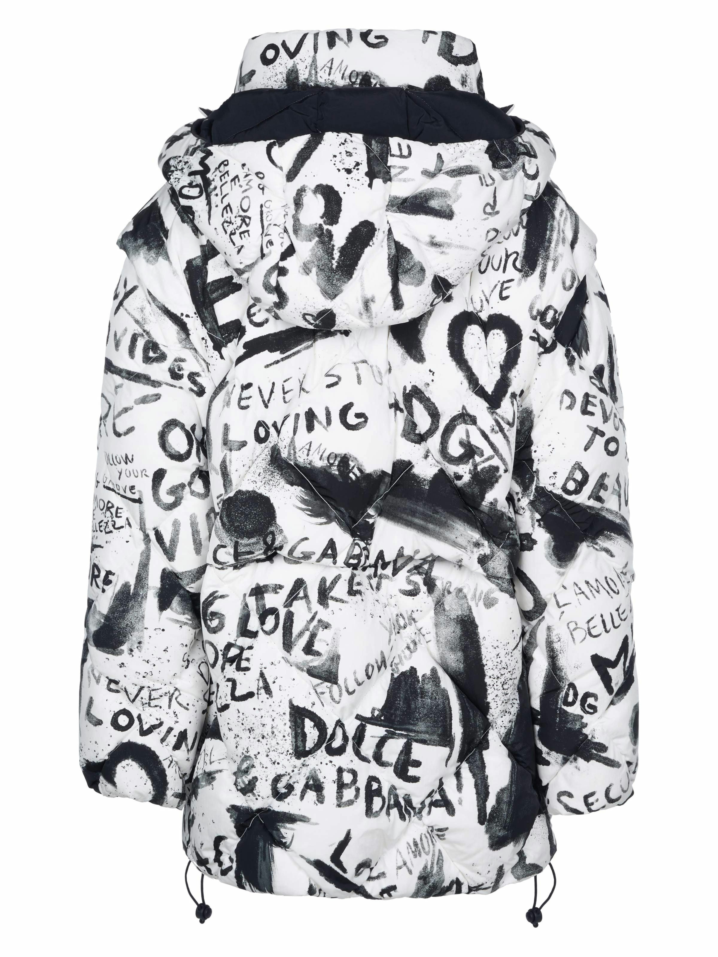 DOLCE & GABBANA Winter jacket in White