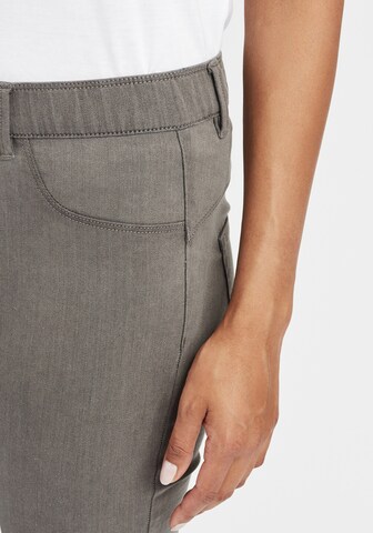 Oxmo Skinny Jeans Hose 'Gesine' in Grau