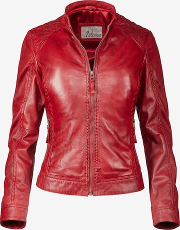 7ELEVEN Between-Season Jacket 'SERosali' in Red: front