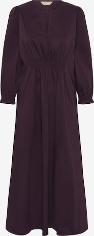 CULTURE Jurk 'Elna Antoinett' in Lila: voorkant
