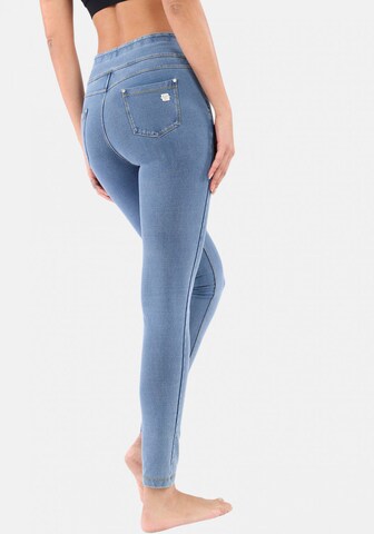 Freddy Skinny Jeggings in Blau
