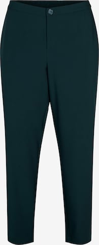 Pantaloni chino 'Mhaley' di Zizzi in verde: frontale