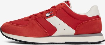 Tommy Jeans Platform trainers 'Eva Runner' in Red: front