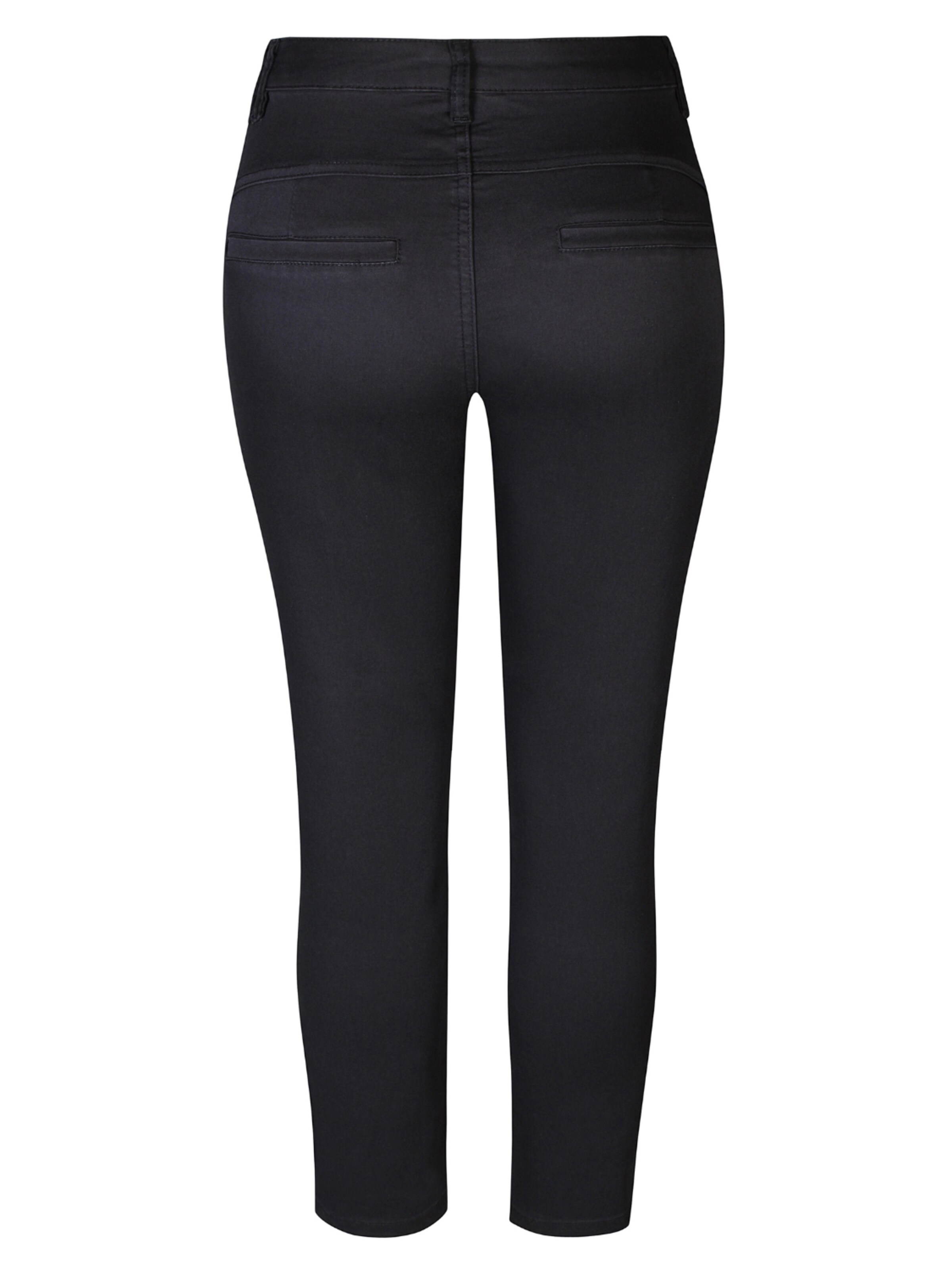 ze-ze Slimfit Jeans 'Sanne 381' in Zwart