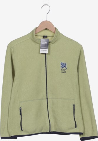 SALEWA Sweatshirt & Zip-Up Hoodie in M in Green: front