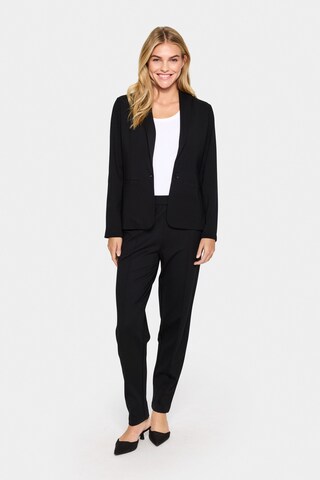 SAINT TROPEZ Blazer 'GennySZ' i sort