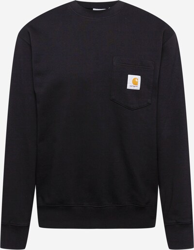 Carhartt WIP Sweatshirt in orange / schwarz / weiß, Produktansicht