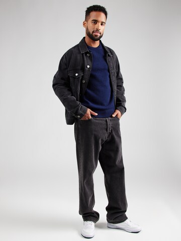 Hackett London Pullover in Blau