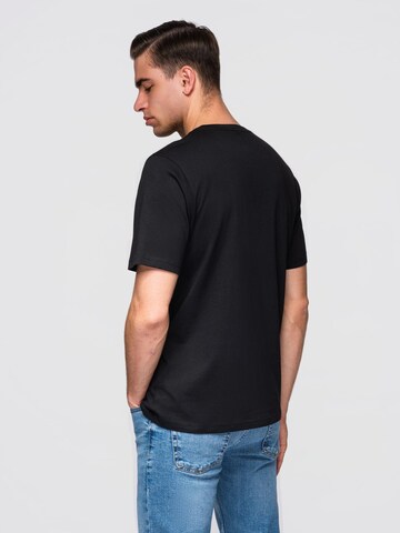 Ombre Shirt in Zwart