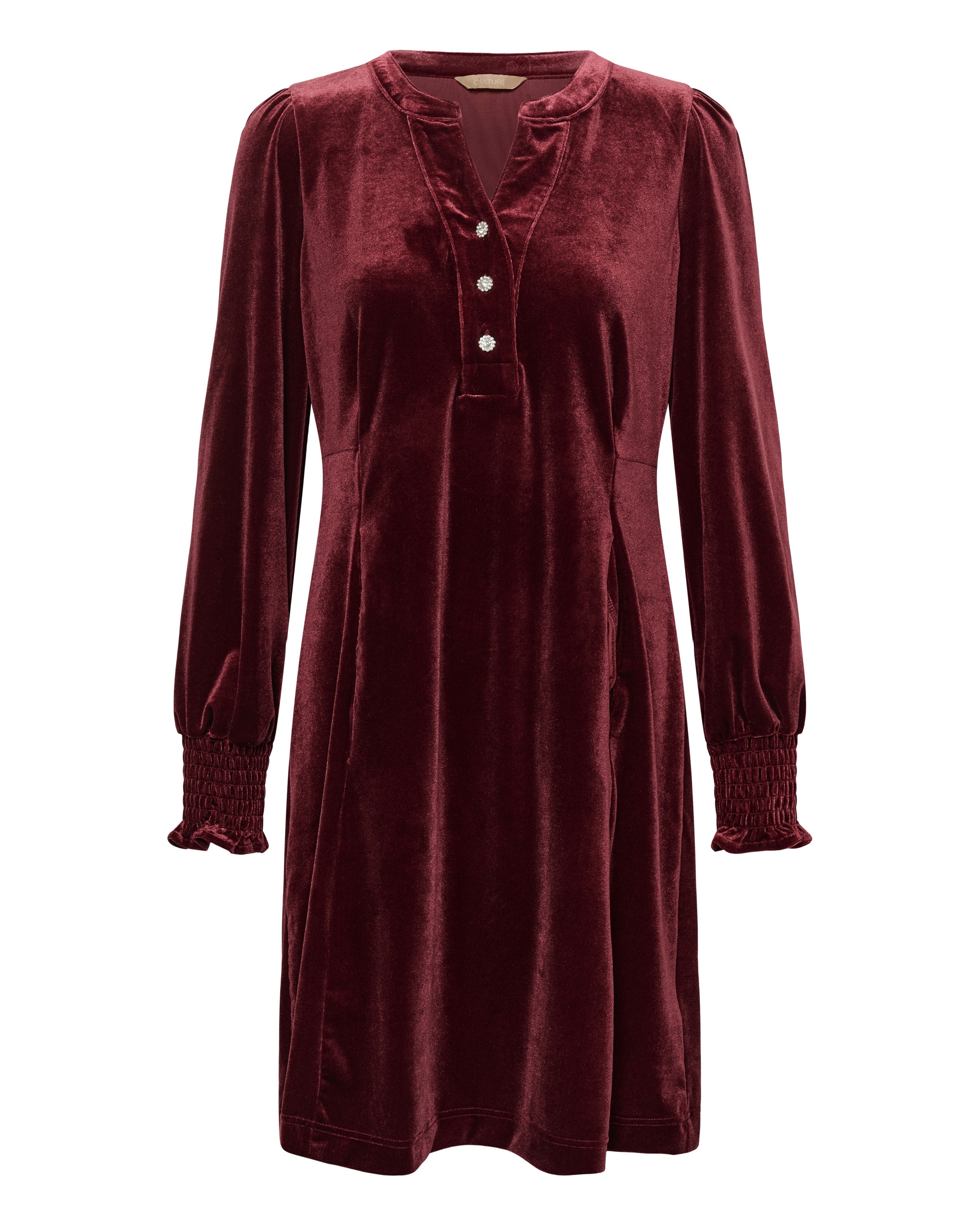CULTURE - Vestido 'HANANNA ZOE' em vermelho: frente
