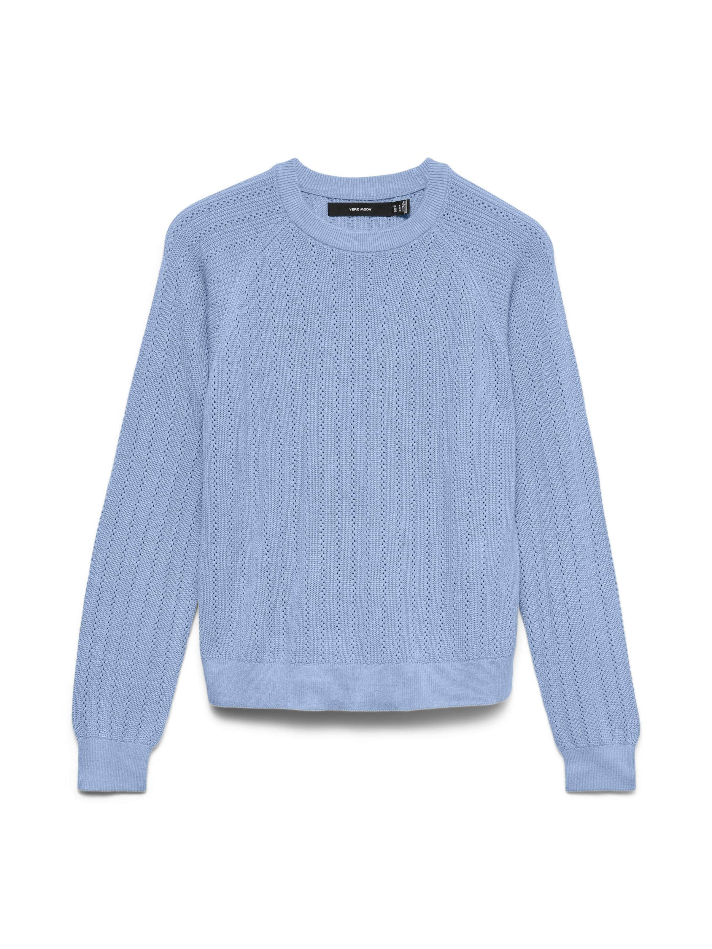 Pull-over 'VMNewlex' VERO MODA en bleu : devant