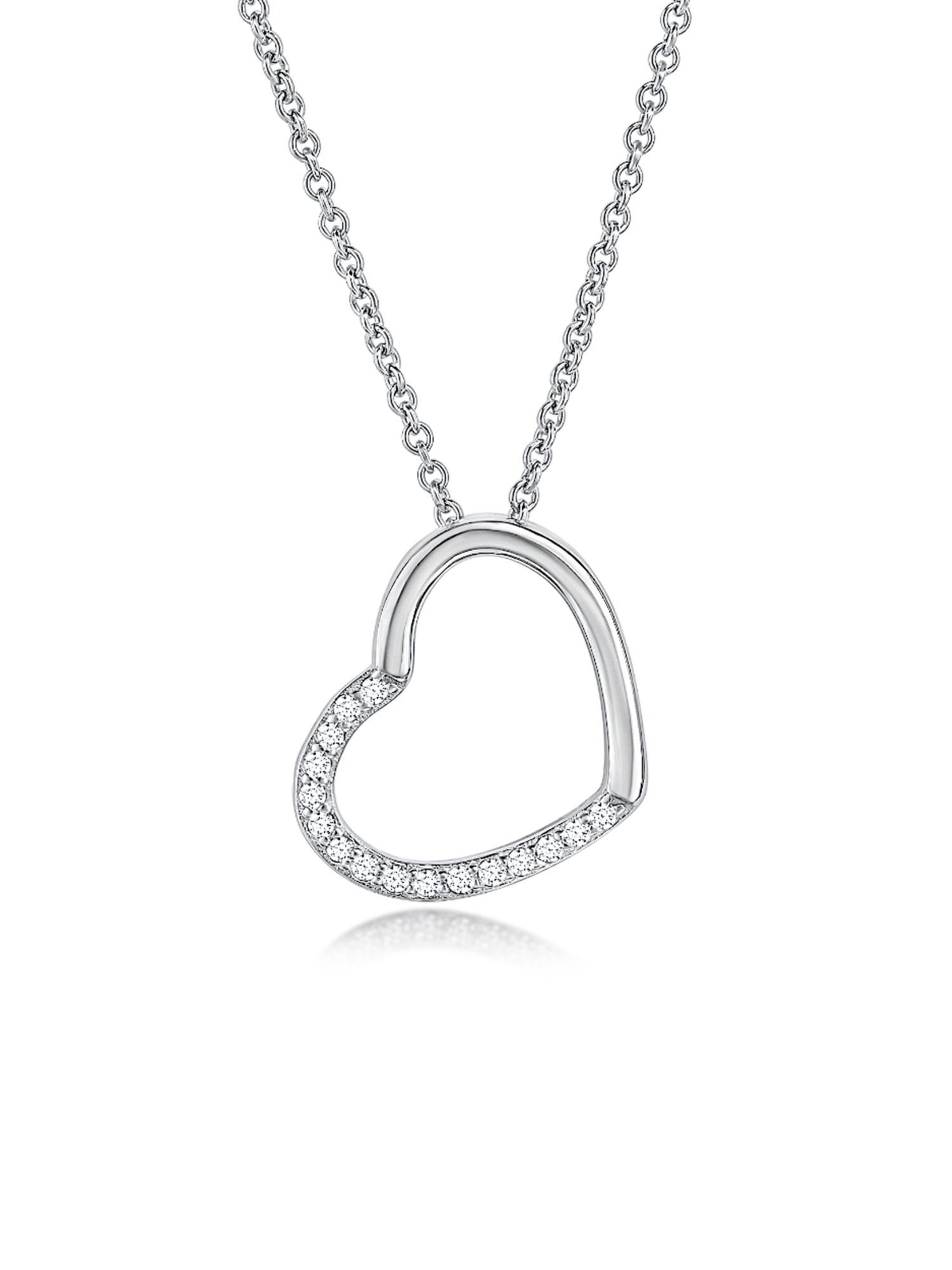 DANIEL CLIFFORD Kette 'Sienna'‌‌‌‌‌‌‌‌‌‌ in Silber: Vorderseite