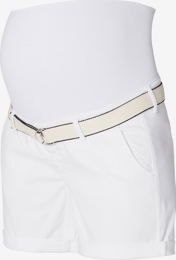 Noppies Pantalon 'Leland' en beige / blanc, Vue avec produit