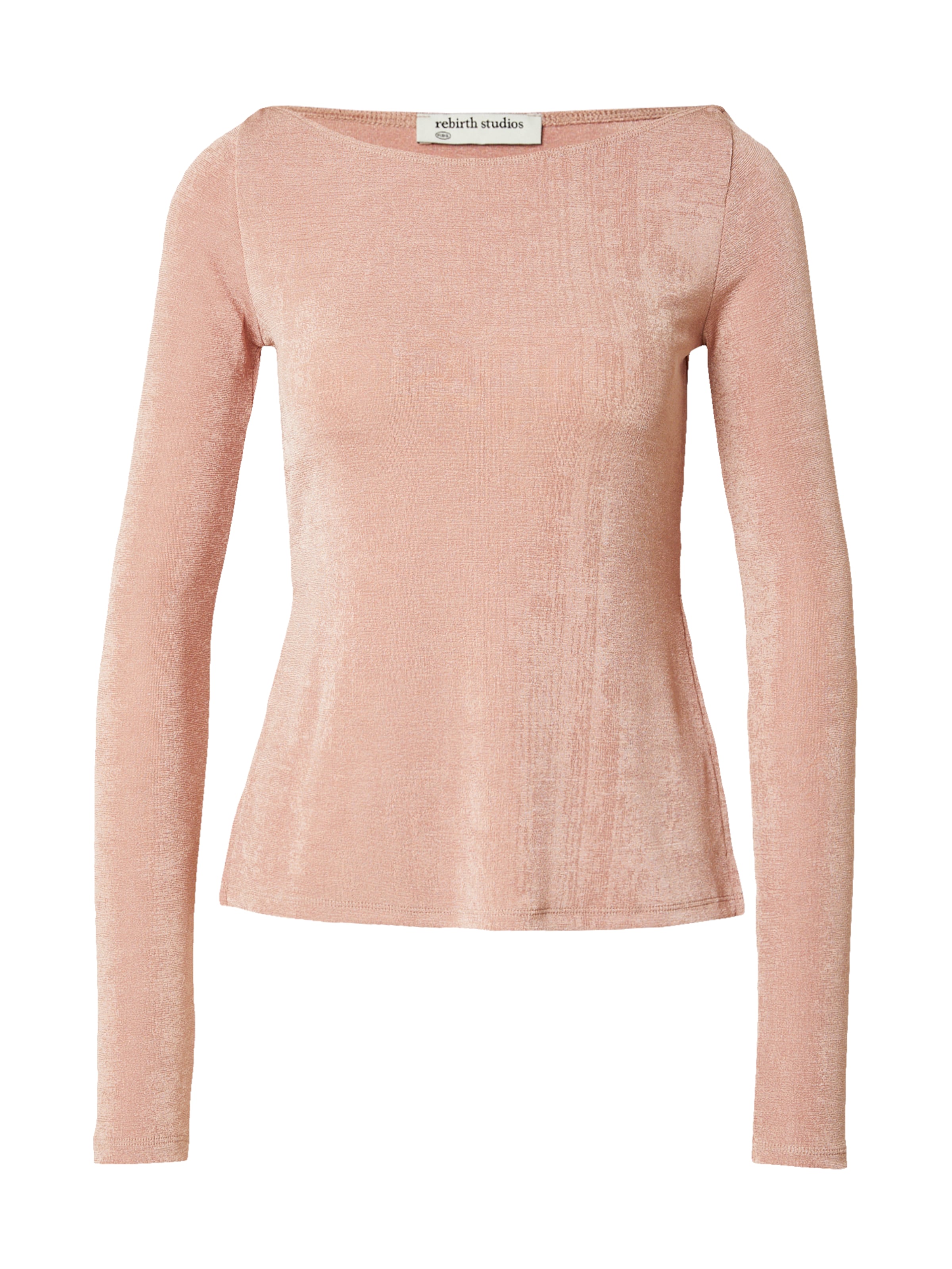 Rebirth Studios Μπλουζάκι 'Emma' σε καφέ: μπροστά