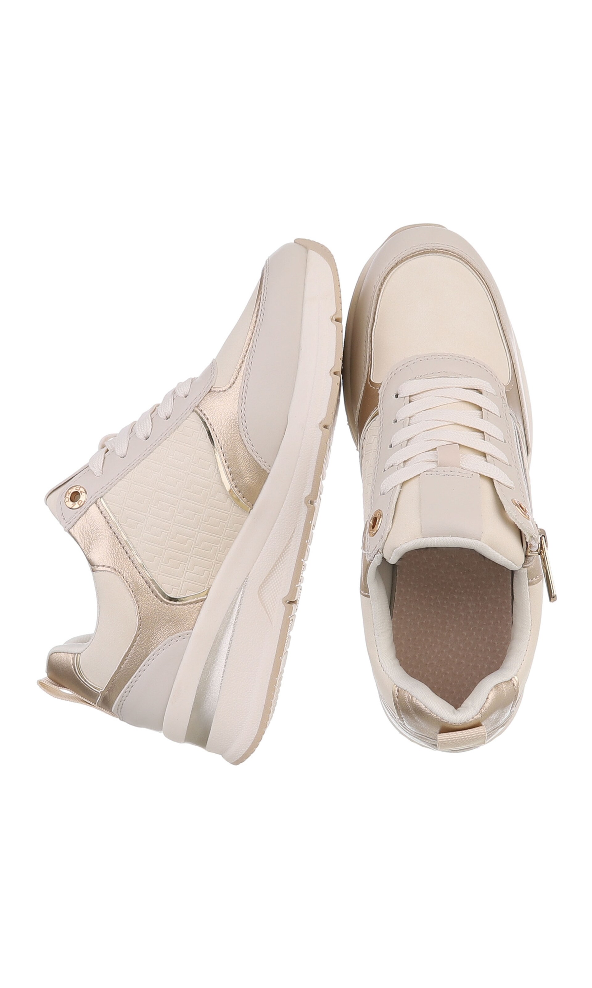 Ital-Design Sneakers in Beige