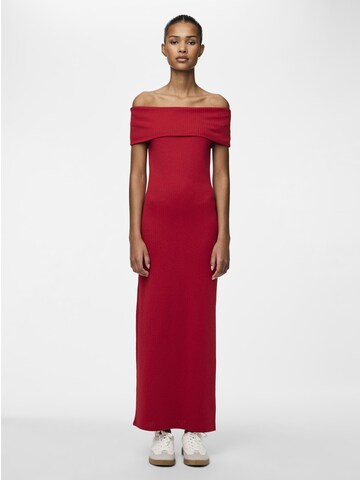 PIECES Dress 'LAYA' in Red: front