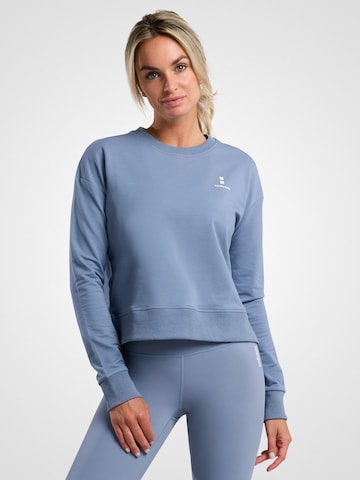 nordicdots Athletic Sweatshirt in Blue: front