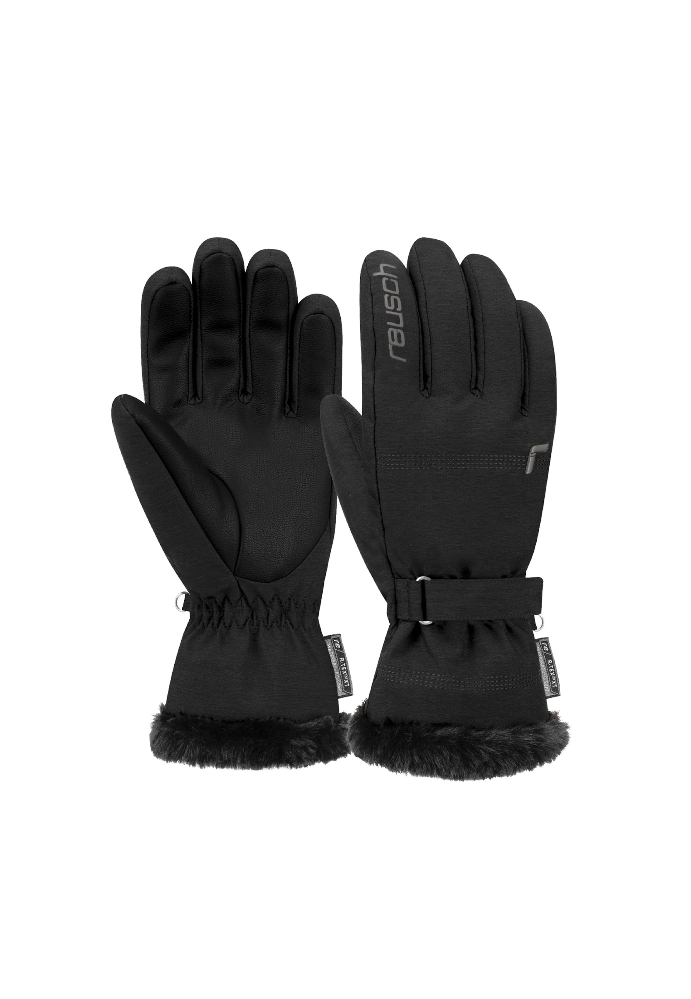 REUSCH Sports gloves 'Luna R-TEX® XT' in Black: front