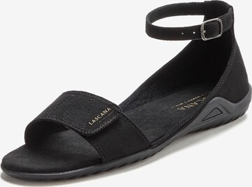 LASCANA Sandals in Black: front
