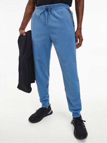 Calvin Klein Sport Tapered Pants in Blue