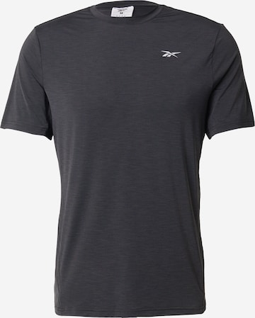 juoda Reebok Marškinėliai: priekis