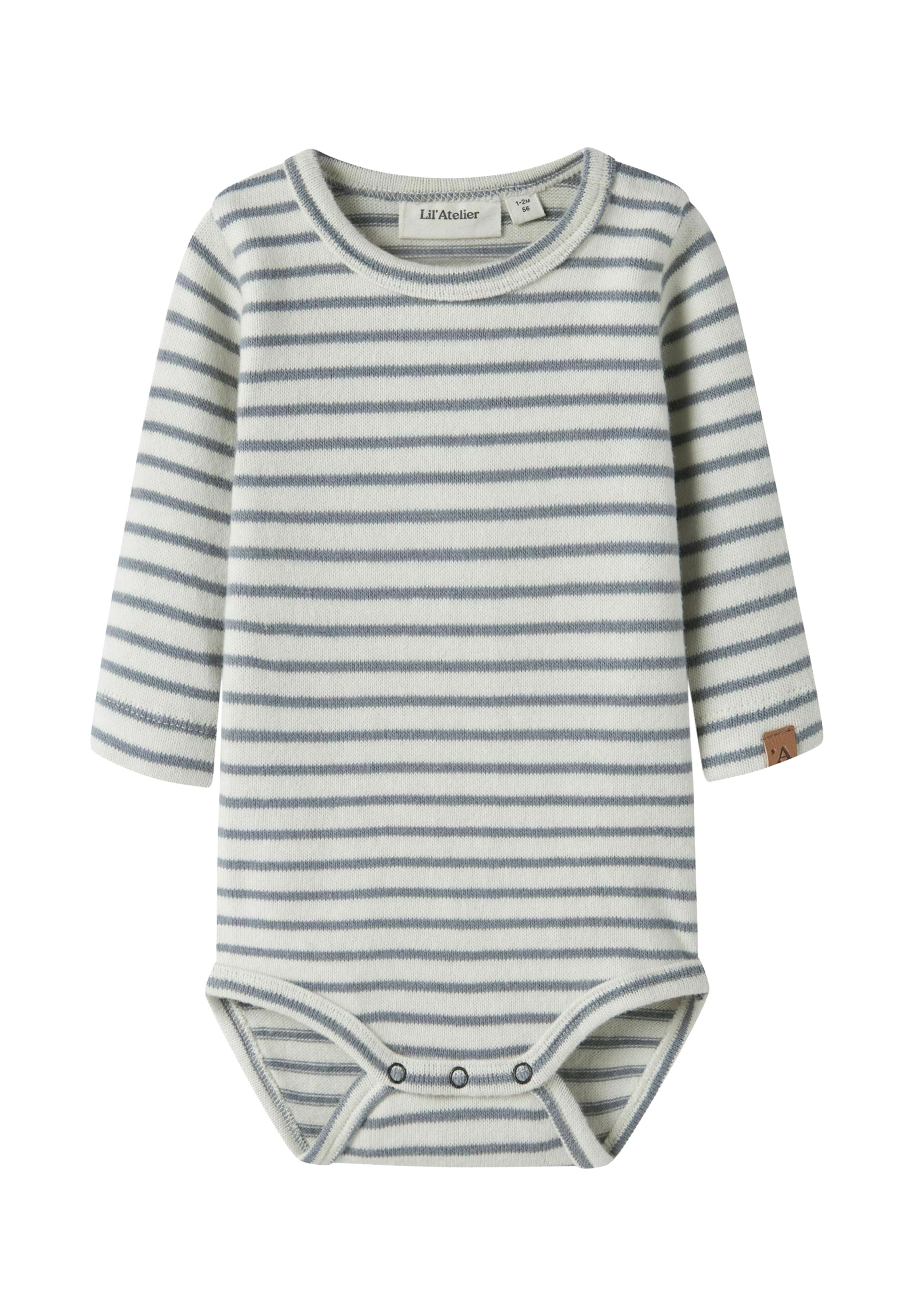 Tutina / body per bambino 'NBMTHORO KEO' di Lil'Atelier in beige: frontale