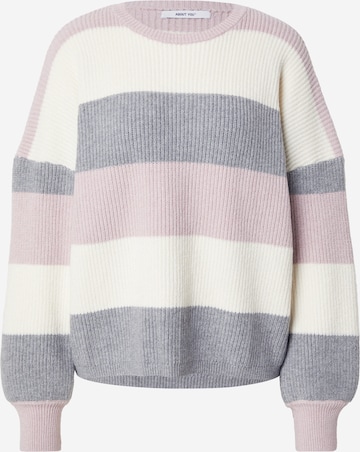 ABOUT YOU Sweater 'Viola' in Pink: front