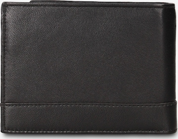 PIERRE CARDIN Portemonnaie in Schwarz: Vorderseite