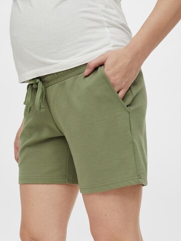 MAMALICIOUS Regular Pants 'Lif' in Green