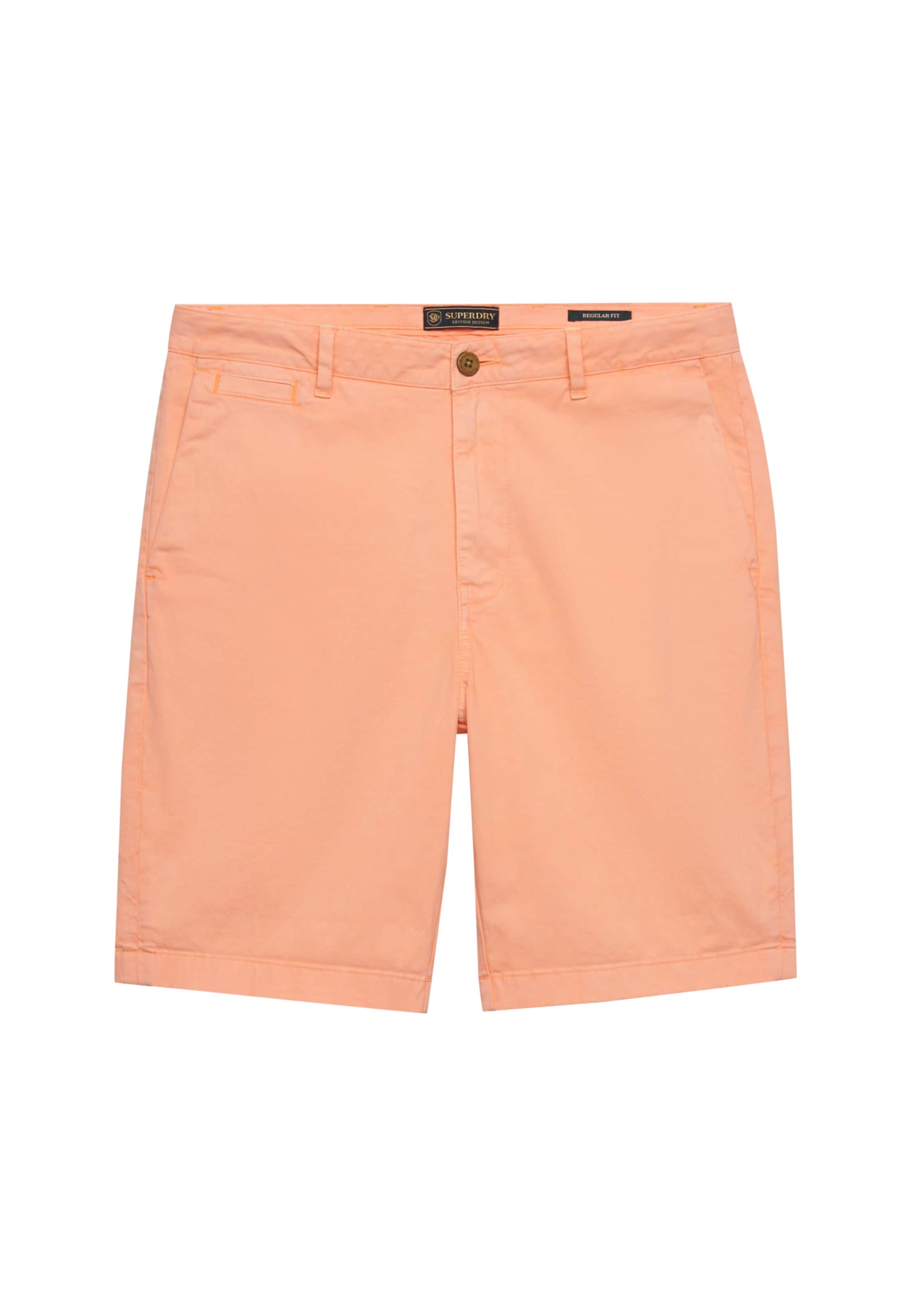 Pantalon chino Superdry & Co en orange : devant