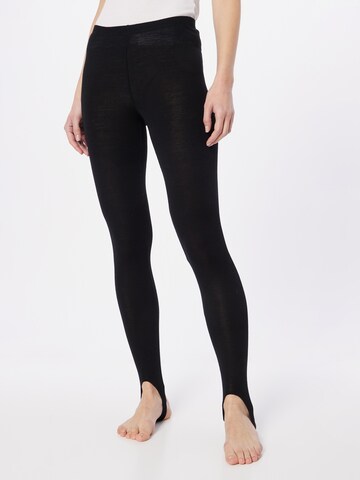 Lindex Lange Unterhose in Schwarz: Vorderseite